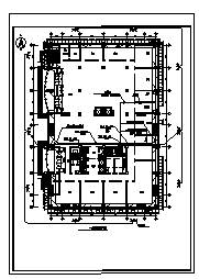 某国际二十四层大厦夜景电气施工cad图（照明设计）-图二