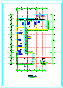 某住宅小区商店规划设计CAD方案建筑施工图-图二