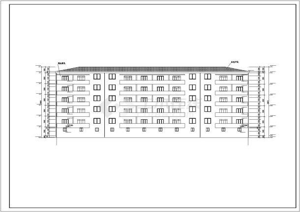 4118平某五层住宅楼全套毕业设计（含任务书，计算书，建筑图，结构图）-图二