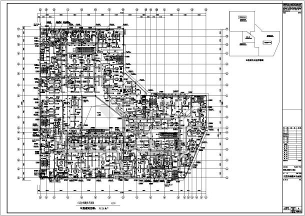 某大型购物中心暖通空调设计cad全套施工图（ 含设计说明）-图二