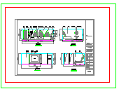 现代KTV空间装修cad施工图纸_图1