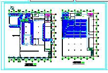 一套厂房空调通风平面cad设计施工方案图-图二