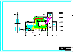 北京某小区锅炉房cad工艺设计图纸-图一