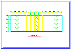 钢结构厂房结构cad设计施工图纸_图1