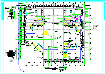 多层商场建筑详细设计方案CAD施工图_图1