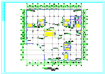 多层商场建筑详细设计方案CAD施工图-图二