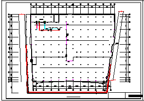 吊顶式空调器商场中央空调cad全套建筑平面施工图-图一