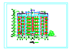 北京商住楼公寓cad建筑全套设计施工图