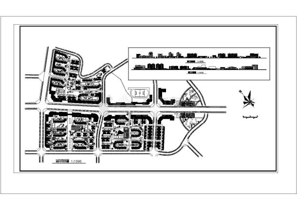 某住宅小区总设计规划图纸-图一