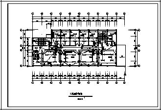 某四层综合楼电气施工cad图(含弱电，照明设计)_图1