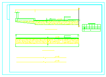 钢架拱型桥全套CAD图纸施工设计_图1