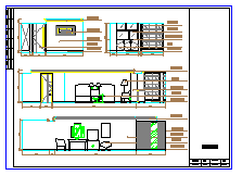  Real estate company office interior decoration design cad construction drawing - Figure 2