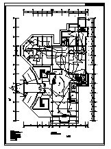 某六层培训中心的综合楼电气施工cad图（含照明，消防设计）_图1