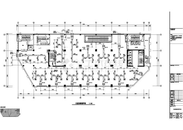安徽商业办公楼中央空调系统设计施工图-图二