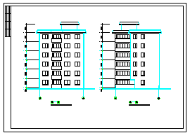某花园住宅楼建筑cad施工设计图纸_图1