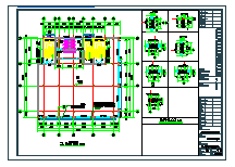 某市规划集贸市场商业建筑cad方案施工图（含设计说明）-图二