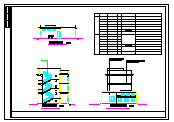 三层小学综合办公楼cad建筑详细施工设计图纸（平立剖面）-图二