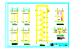 现代坡顶式综合楼建筑CAD设计施工图纸-图一