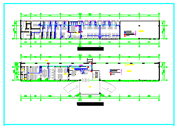 集团公司办公大楼全套网络线路cad设计施工图纸_图1