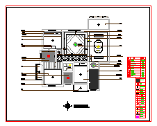 整套二百平米豪宅精装户型施工cad设计图纸_图1