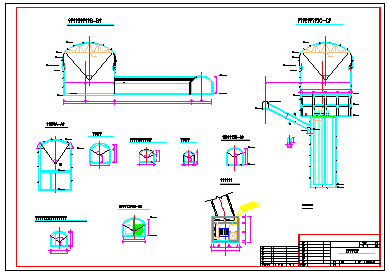 技术施工厂房综合cad平面设计图纸