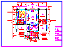 家居详细平面立面装修cad施工设计方案图纸_图1