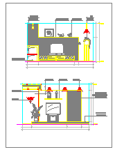 家居装修设计cad施工大样方案图_图1