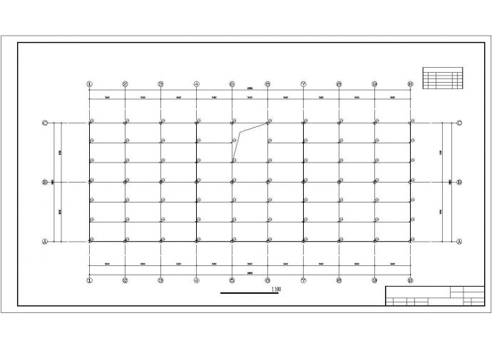 5324平米五层钢框架办公楼毕业设计（计算书pdf、建筑、结构图）_图1
