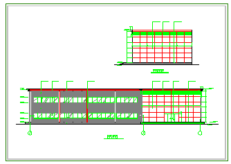  Simple office interior decoration CAD plane design construction drawing - Figure 2