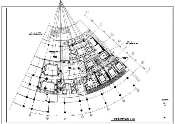 娱乐会所KTV空调结构设计详图-图二