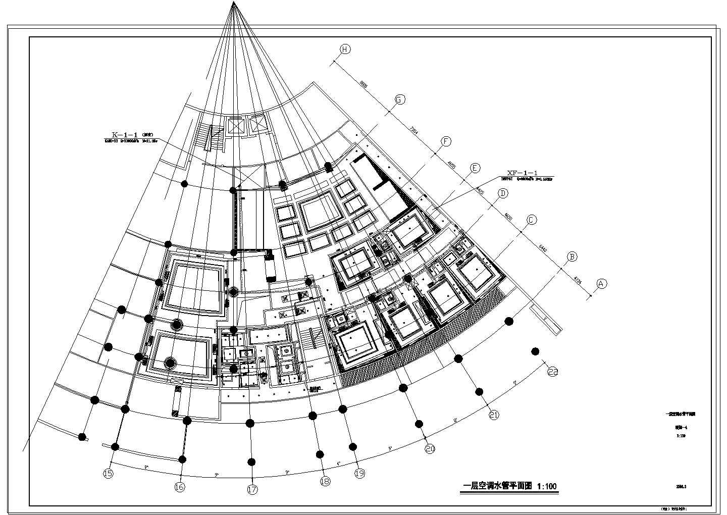 娱乐会所KTV空调结构设计详图