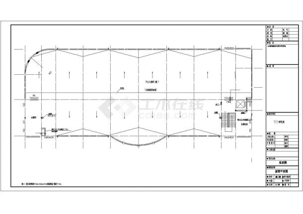 【5层】6224.92平米CAD五层实训楼招标文件及工程量计算（含建筑图、部分结构图）-图二