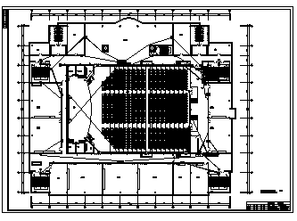 某市六层带地下室城建学院综合楼电气施工cad图(含消防设计)-图二
