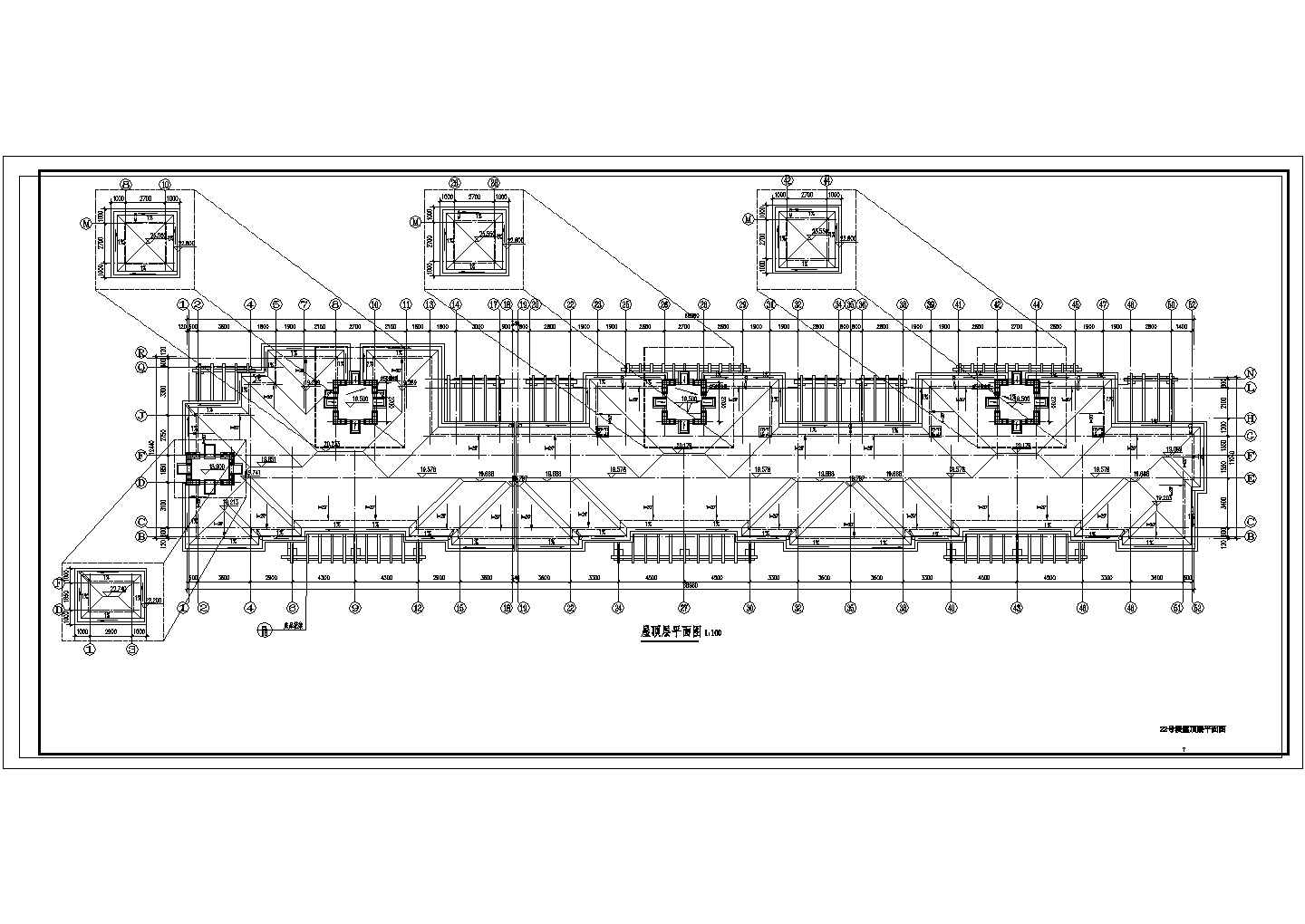【6层】3381.54平米六层砖混住宅楼CAD施工组织设计及施工图预算（建筑、结构图、平面图、进度表）