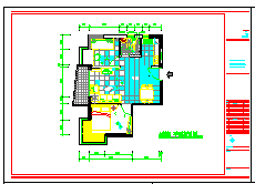 小两居室内装饰设计CAD方案施工图-图二