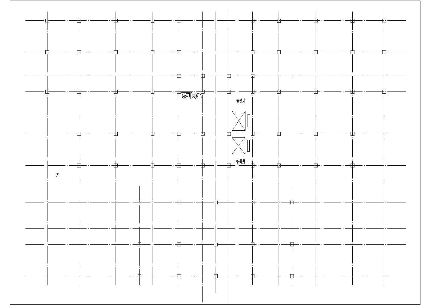 【10层】15120平米半地下室地上10层CAD钢框架住宅（计算书、建筑、结构图）