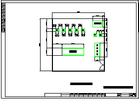 空调机房平面cad布置设计图纸_图1