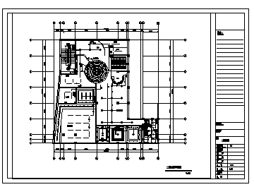 某二层综合楼电气施工cad图(含插座，照明设计)_图1