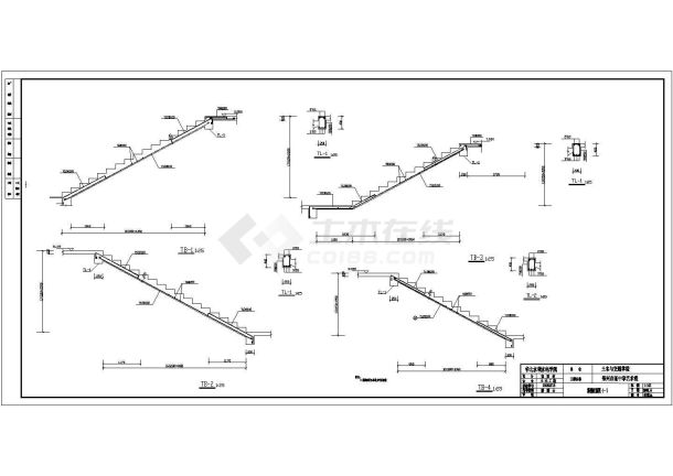 某4426平米CAD五层框架教学楼（开题报告、计算书、建筑、结构图）-图二
