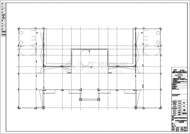 某市区小学改扩建工程建筑方案设计施工CAD图纸-图一