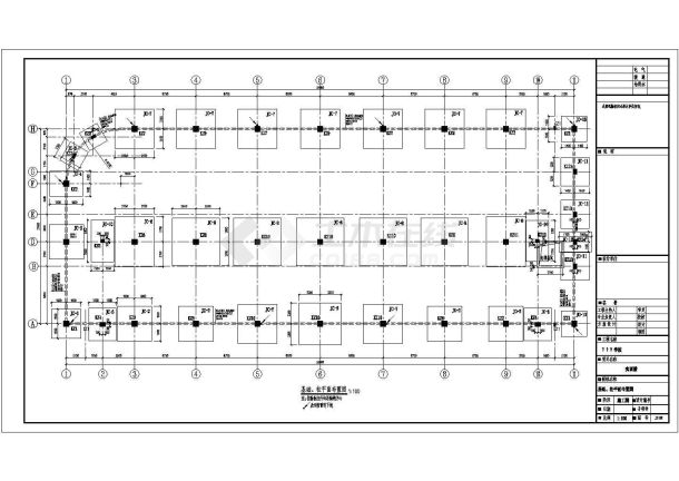 某6224.92平米CAD五层实训楼招标文件及工程量计算（含建筑图、部分结构图）-图一