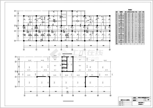 某地上九层CAD总建筑面积13444.38平方米完整构造设计图-图一