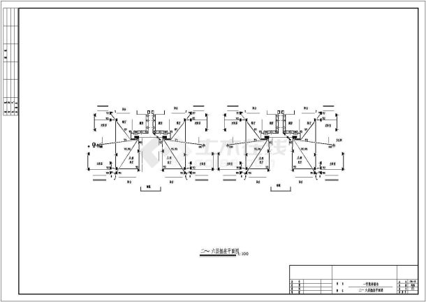 电气设计_某地区单元式宿舍楼电气CAD图-图二