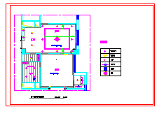 室内装修标准客房家私cad设计平面布置图-图二