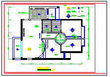 某地住宅精装修设计CAD参考图-图二