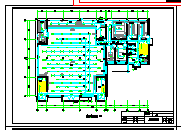 大学校园框架结构食堂cad全套电气施工图纸_图1