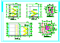 多层宾馆楼建筑设计方案CAD施工图纸-图二