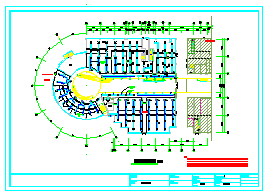 某大型商场中央空调系统平面cad施工图-图一