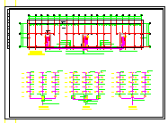 某地住宅楼全套电气CAD施工平面图纸-图二