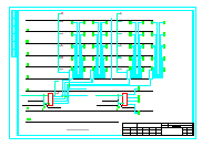 某多层住宅建筑楼强弱电CAD平面施工设计图纸